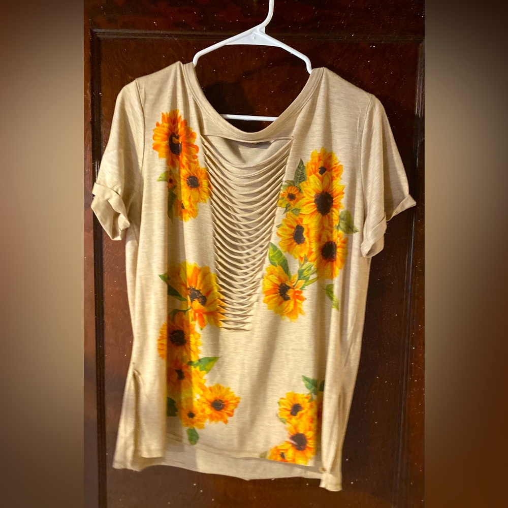 Distressed shirt